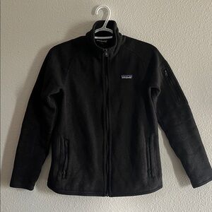 Patagonia Black Full-Zip Fleece Jacket